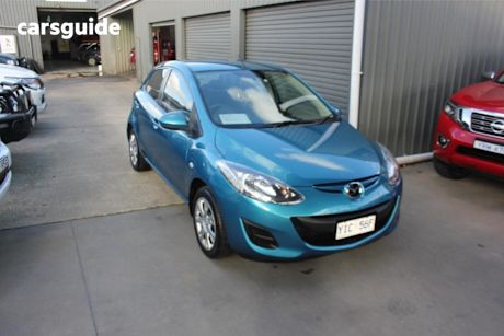 Blue 2011 Mazda 2 Hatchback NEO