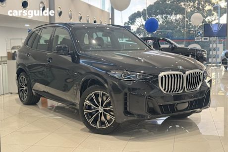 Black 2025 BMW X5 Wagon Xdrive30D M Sport Mhev
