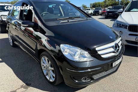 Black 2008 Mercedes-Benz B200 Hatchback