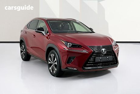 Red 2021 Lexus NX300 Wagon Crafted Edition (fwd)