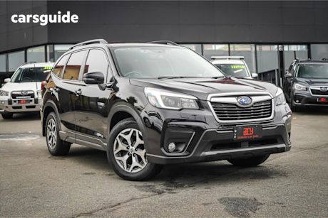 Black 2021 Subaru Forester Wagon 2.5I (awd)
