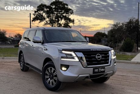 Silver 2025 Nissan Patrol Wagon TI (4X4)