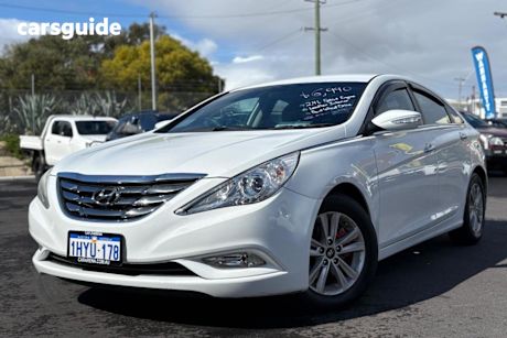 White 2013 Hyundai I45 Sedan ACTIVE YF MY11
