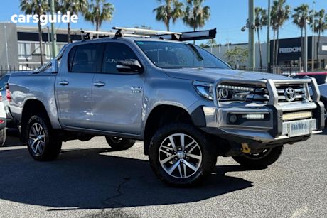 Silver 2016 Toyota Hilux Dual Cab Utility SR5 (4X4)