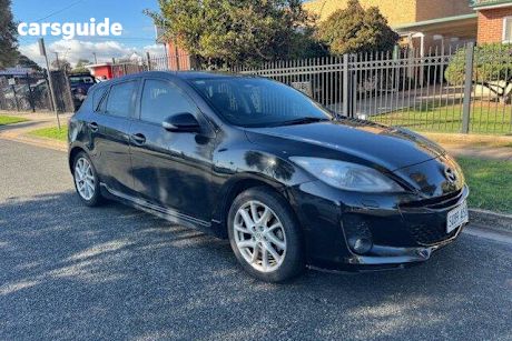 Black 2012 Mazda 3 Hatchback SP25