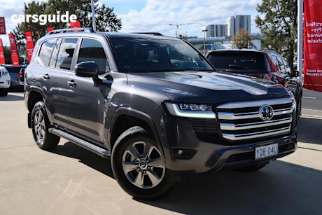 Grey 2023 Toyota Landcruiser Wagon LC300 VX (4X4)