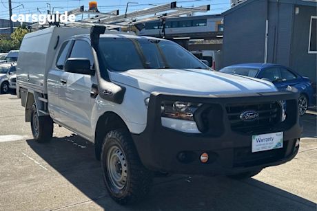 White 2019 Ford Ranger Super Cab Chassis XL 3.2 (4X4)