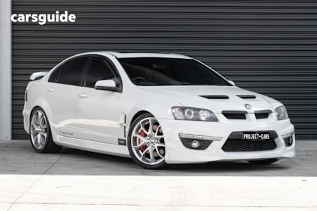 White 2011 HSV Clubsport Sedan R8