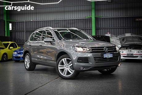 Grey 2013 Volkswagen Touareg Wagon V6 TDI 4WD