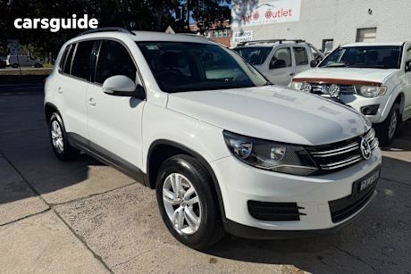 White 2015 Volkswagen Tiguan Wagon 118 TSI (4X2)