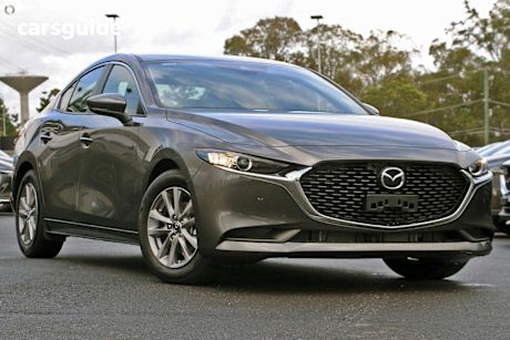 Grey 2025 Mazda Mazda3 Sedan G20 PURE F