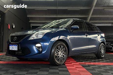 Blue 2022 Suzuki Baleno Hatchback GL
