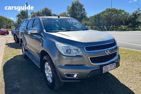 Grey 2012 Holden Colorado Crew Cab Pickup LTZ (4X4)