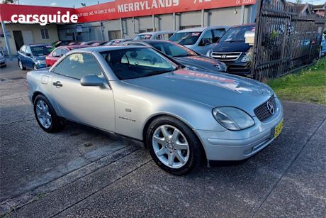 Silver 1998 Mercedes-Benz SLK230 Convertible Kompressor