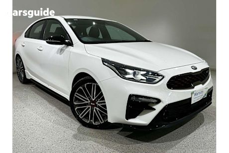 White 2019 Kia Cerato Sedan GT F