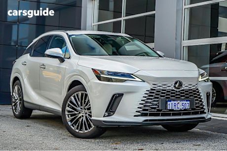 White 2023 Lexus RX SUV RX350H SPORTS LUXURY 4X4