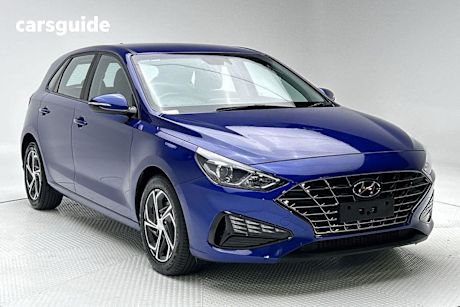 Blue 2021 Hyundai I30 Hatch F
