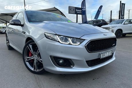 Silver 2016 Ford Falcon Sedan XR8