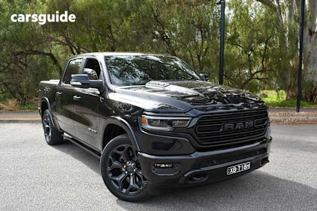 Black 2022 Ram 1500 Crew Cab Utility Limited Rambox (hybrid)