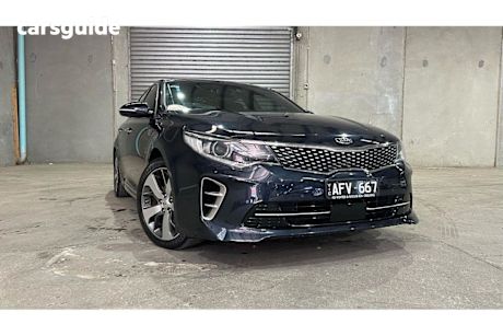 Blue 2015 Kia Optima Sedan GT F