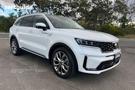 White 2020 Kia Sorento Wagon GT-LINE 4X4
