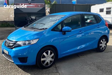 Blue 2016 Honda Jazz Hatchback VTI