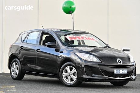 Black 2012 Mazda 3 Hatchback NEO
