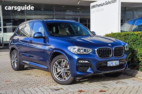 Blue 2018 BMW X3 Wagon Sdrive 20I