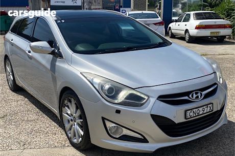Silver 2012 Hyundai I40 Wagon Premium
