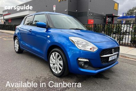 Blue 2024 Suzuki Swift Hatch GL