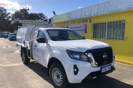 White 2023 Nissan Navara Cab Chassis Sl (4X2)