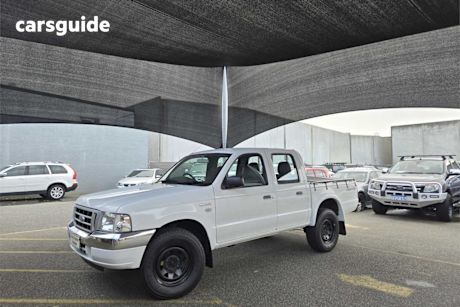White 2006 Ford Courier Crew Cab Pickup GL (4X4)