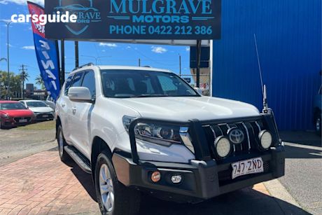 White 2020 Toyota Landcruiser Prado Wagon GXL (4X4)
