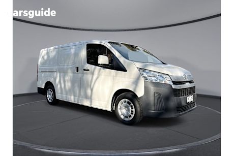 White 2020 Toyota Hiace Commercial R