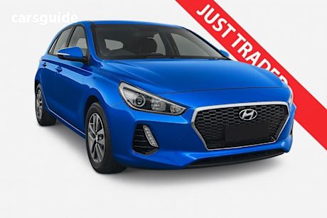 Blue 2018 Hyundai I30 Hatchback Active
