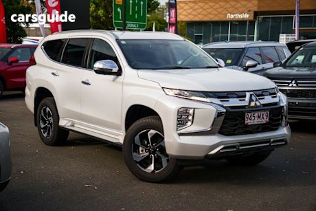 White 2024 Mitsubishi Pajero Sport Wagon GLS (4WD) 7 Seat