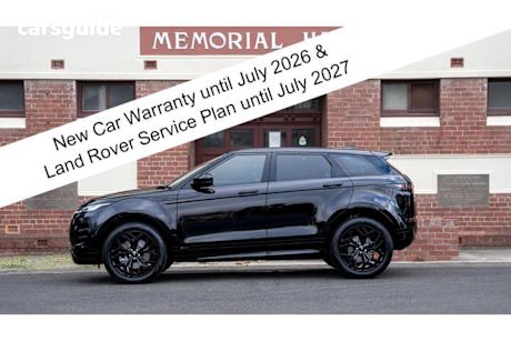 Black 2021 Land Rover Range Rover Evoque SUV P250 R-DYNAMIC SE 4X4
