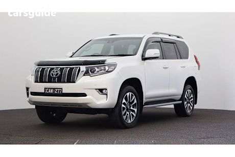 White 2022 Toyota Landcruiser Prado SUV VX 4X4