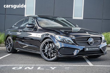 Black 2017 Mercedes-Benz C43 Coupe