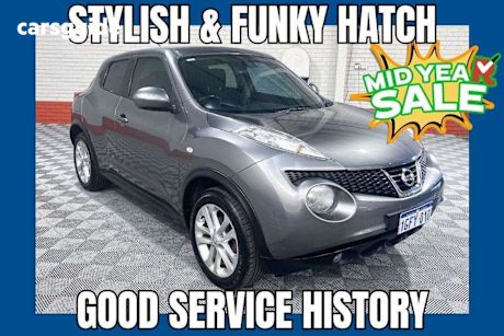 Silver 2014 Nissan Juke Wagon ST (fwd)