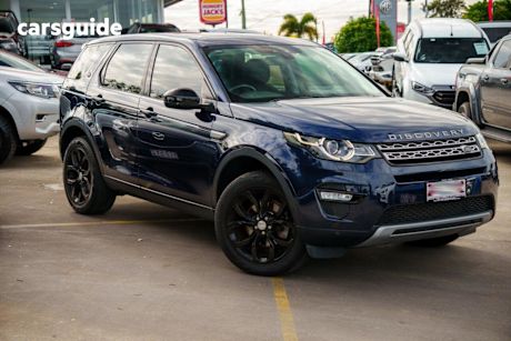 Blue 2015 Land Rover Discovery Sport Wagon SD4 SE