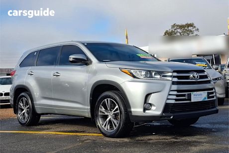 Silver 2017 Toyota Kluger Wagon GX (4X2)