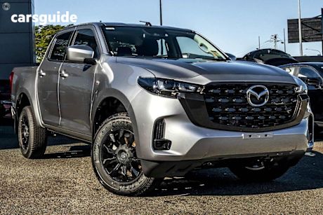Silver 2025 Mazda BT-50 Ute Tray XT R