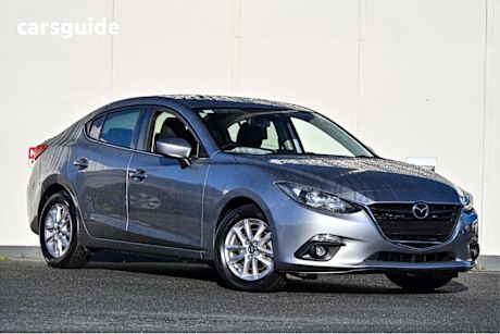 Silver 2016 Mazda 3 Sedan Maxx