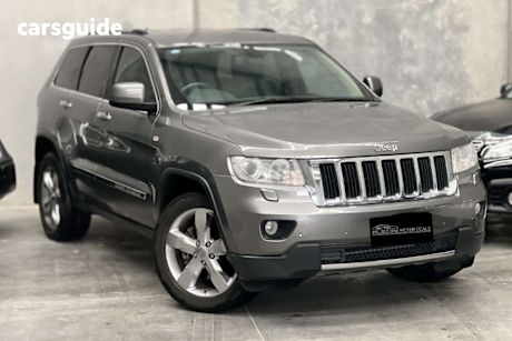 Grey 2012 Jeep Grand Cherokee Wagon Limited (4X4)