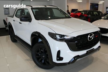 White 2025 Mazda BT-50 Dual Cab Pick-up SP (4X4)