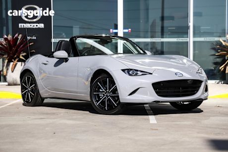 Grey 2025 Mazda MX-5 Convertible G20 Roadster GT