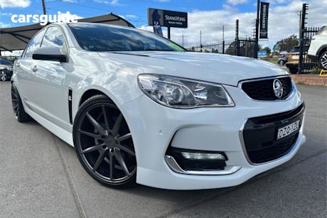 White 2016 Holden Commodore Sedan SS