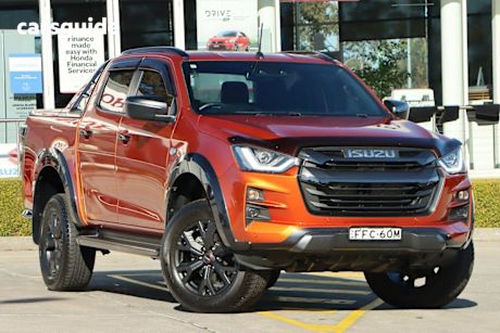 Orange 2024 Isuzu D-MAX OtherCar X-TERRAIN 4X4