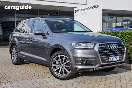 Grey 2017 Audi Q7 Wagon 3.0 TDI Quattro (160KW)
